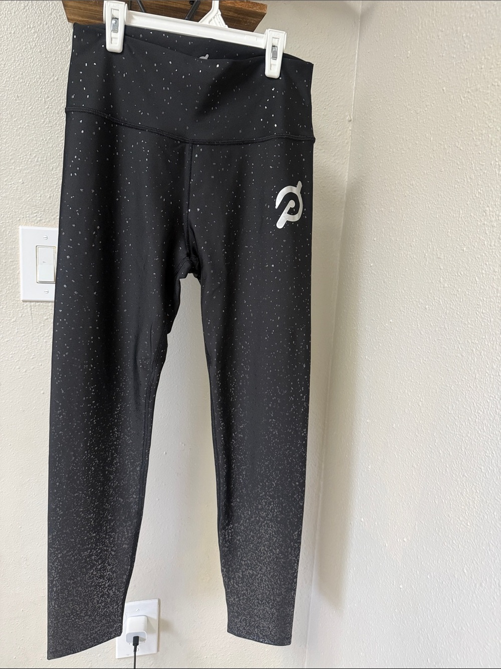 Peloton Black Speckled women’s Athletic Leggings